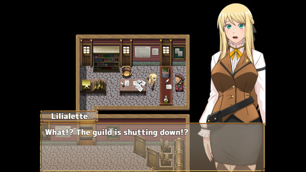 Игра Lilialette's Hustle: Getting My Hands Dirty to Save My Guild, скриншот