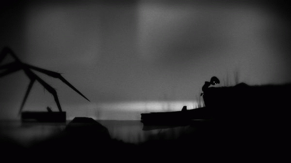 Игра LIMBO, скриншот