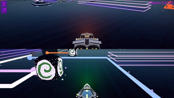 Игра LineVox, скриншот