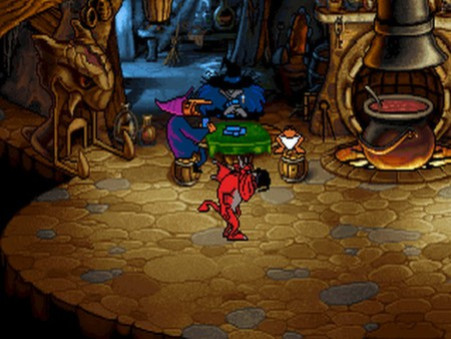 Игра Litil Divil, скриншот