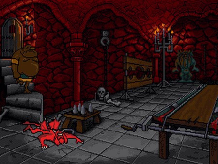 Игра Litil Divil, скриншот