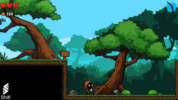 Игра Little adventure - Hunter bow, скриншот