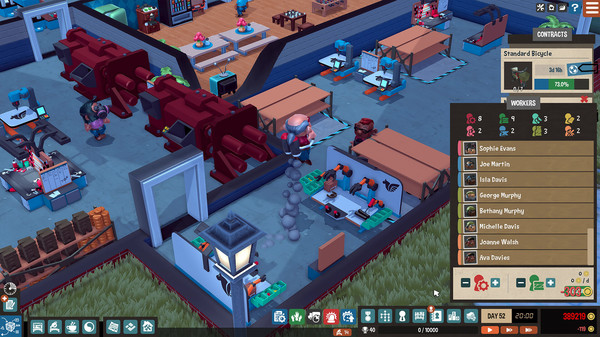 Игра Little Big Workshop, скриншот