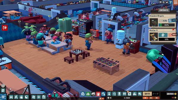 Игра Little Big Workshop, скриншот