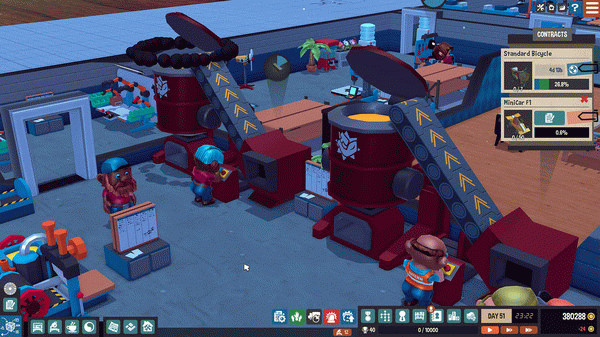 Игра Little Big Workshop, скриншот