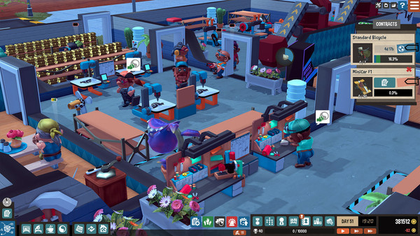 Игра Little Big Workshop, скриншот