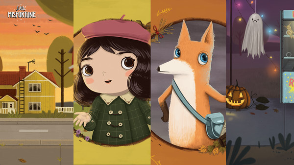 Игра Little Misfortune Official Artbook, скриншот