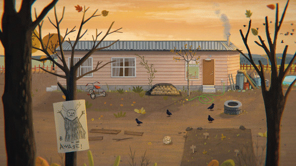 Игра Little Misfortune, скриншот