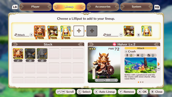 Игра Little Noah: Scion of Paradise DLC 1: Avatar, Lilliput, and Accessory Pack, скриншот