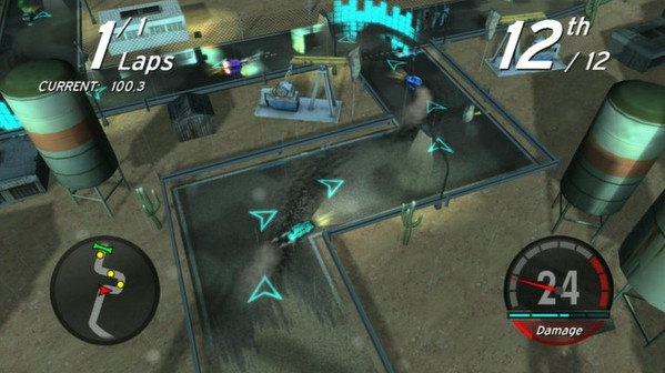 Игра Little Racers STREET, скриншот