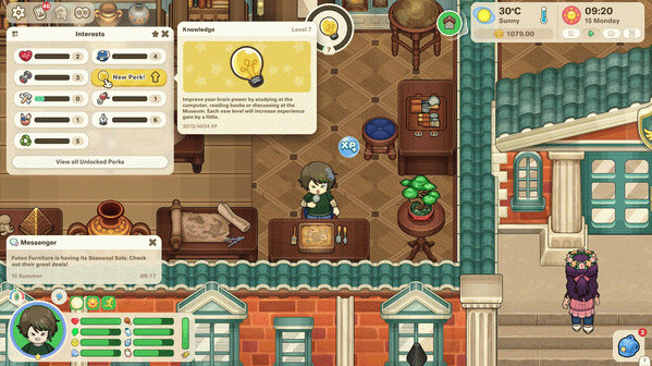 Игра Little Sim World, скриншот