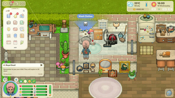Игра Little Sim World, скриншот