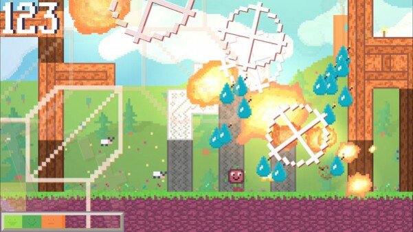 Игра Little Slippey, скриншот