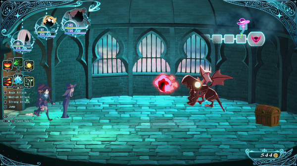 Игра Little Witch Academia: Chamber of Time, скриншот