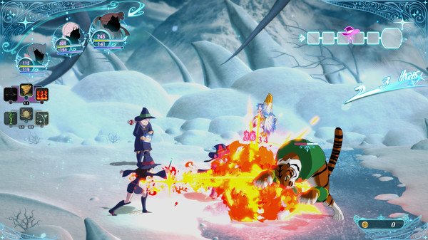 Игра Little Witch Academia: Chamber of Time, скриншот
