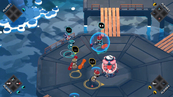 Игра Lockjaw: Robo-Royale, скриншот