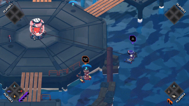 Игра Lockjaw: Robo-Royale, скриншот