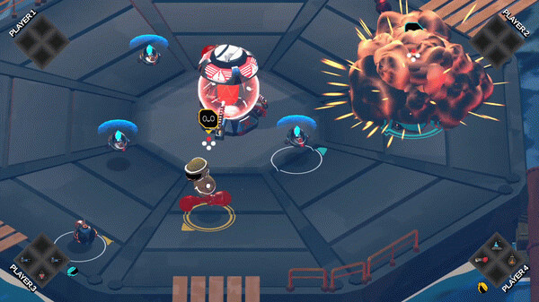 Игра Lockjaw: Robo-Royale, скриншот