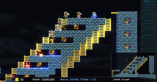 Игра Lode Runner Legacy, скриншот