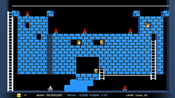 Игра Lode Runner Legacy, скриншот