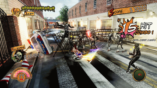 Игра LOLLIPOP CHAINSAW RePOP, скриншот