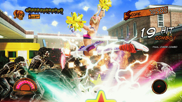 Игра LOLLIPOP CHAINSAW RePOP, скриншот
