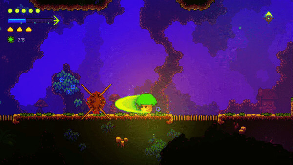 Игра Lone Fungus, скриншот
