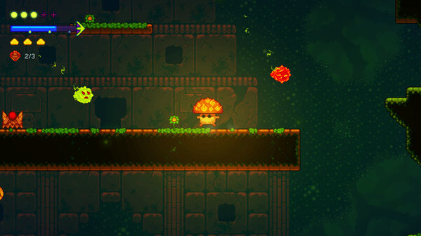 Игра Lone Fungus, скриншот