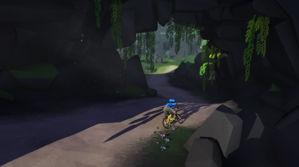 Игра Lonely Mountains: Downhill - Eldfjall Island, скриншот
