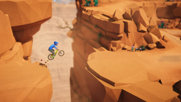 Игра Lonely Mountains: Downhill, скриншот