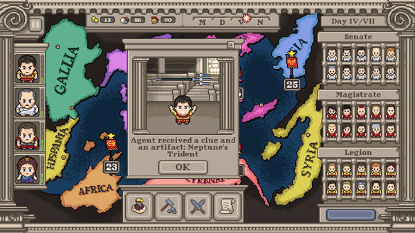 Игра Long Live Caesar, скриншот