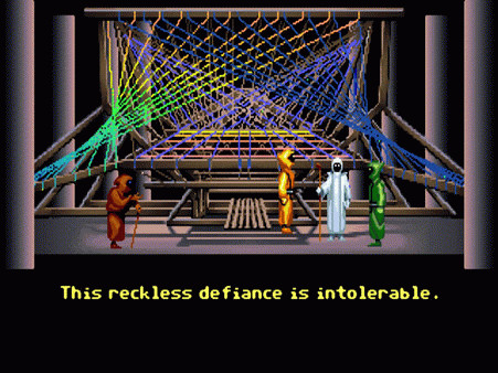 Игра LOOM, скриншот