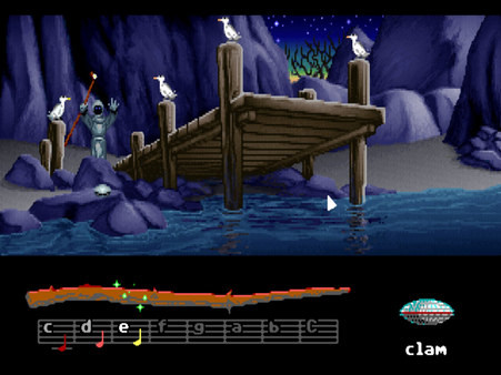 Игра LOOM, скриншот