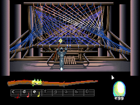 Игра LOOM, скриншот