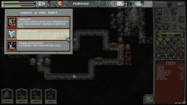 Игра Loop Hero, скриншот