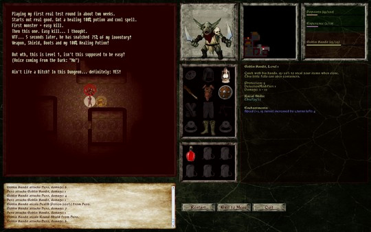 Игра Lord of the Dark Castle, скриншот