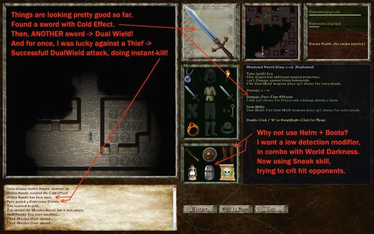 Игра Lord of the Dark Castle, скриншот