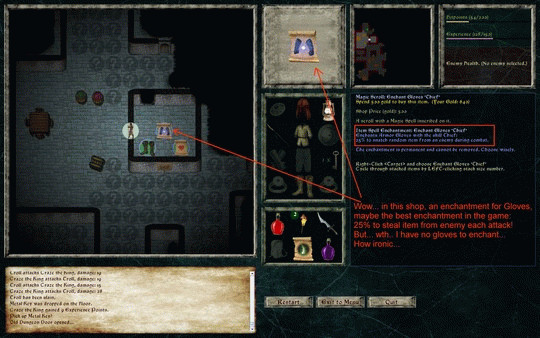 Игра Lord of the Dark Castle, скриншот