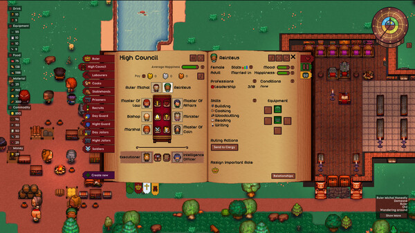 Игра Lords and Villeins, скриншот