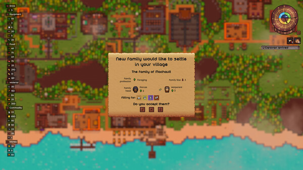 Игра Lords and Villeins, скриншот