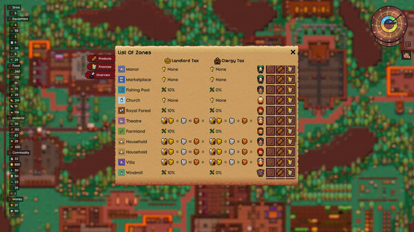 Игра Lords and Villeins, скриншот