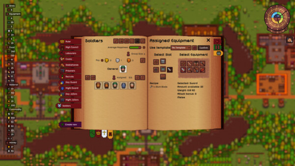 Игра Lords and Villeins, скриншот