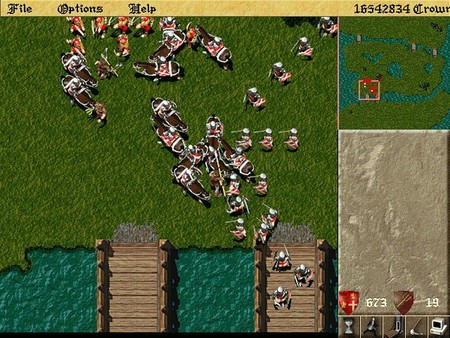 Игра Lords of the Realm II, скриншот