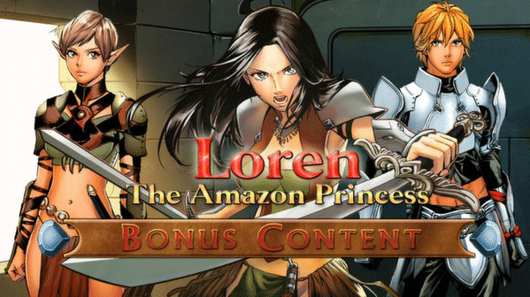 Игра Loren the Amazon Princess - Bonus Content, скриншот