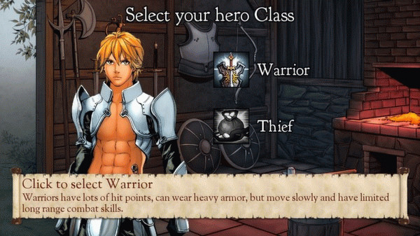 Игра Loren The Amazon Princess, скриншот