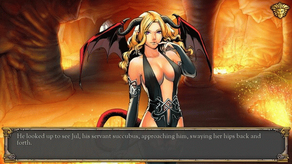 Игра Loren The Amazon Princess, скриншот