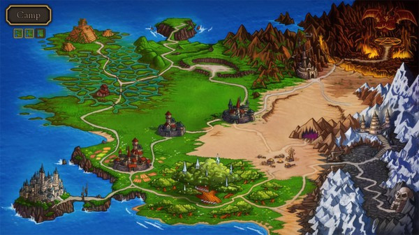 Игра Loren The Amazon Princess, скриншот