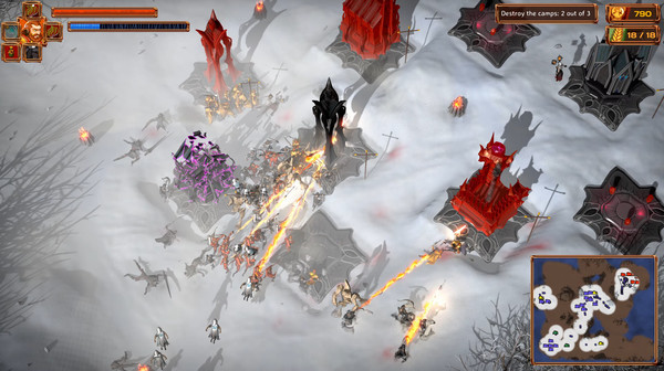 Игра Lornsword Winter Chronicle, скриншот