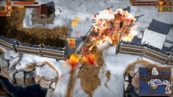 Игра Lornsword Winter Chronicle, скриншот