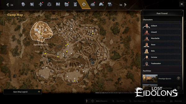 Игра Lost Eidolons, скриншот